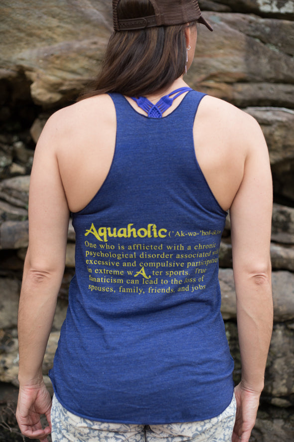 Aquaholic Women's Classic Racerback Tank