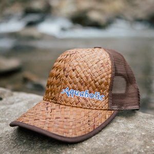 Aquaholic Classic Reed Trucker Hat