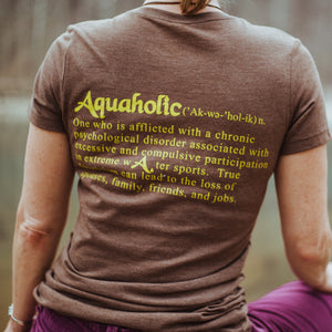 Aquaholic Women's Rasta Tee